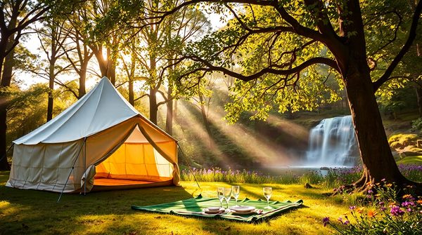Camping de luxe : le summum de l'évasion en pleine nature